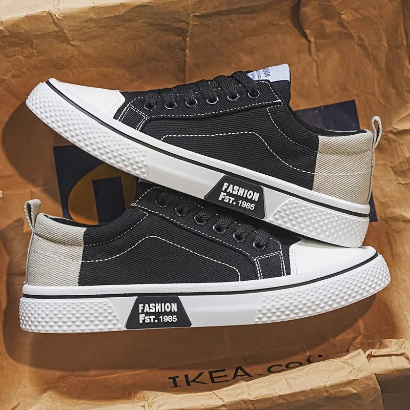 MANSSINO™ | Canvas Low-Top Trainer