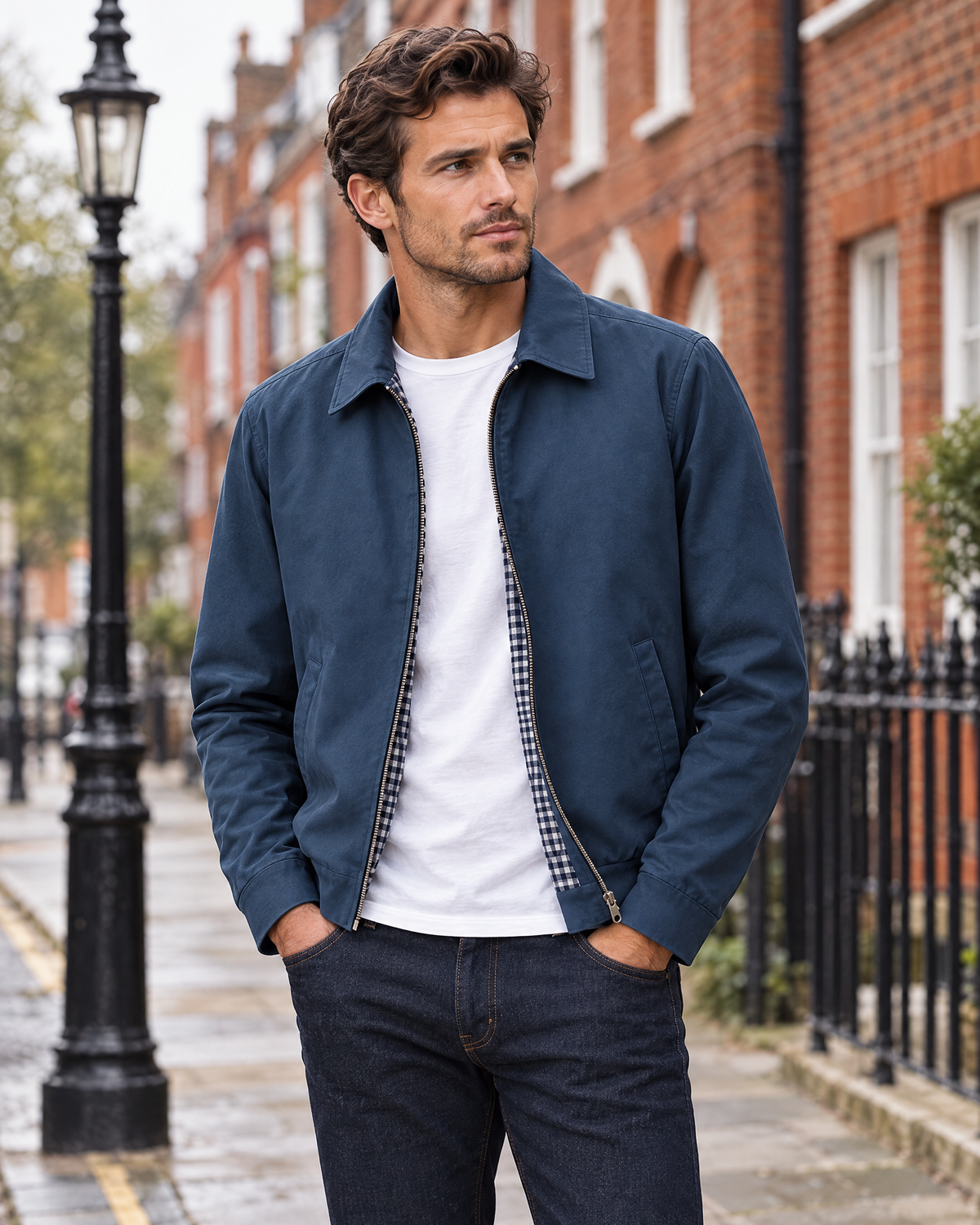 Harrington Jacket Blue