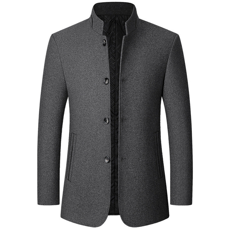 MANSSINO™ | Men's Wool-Touch Overcoat
