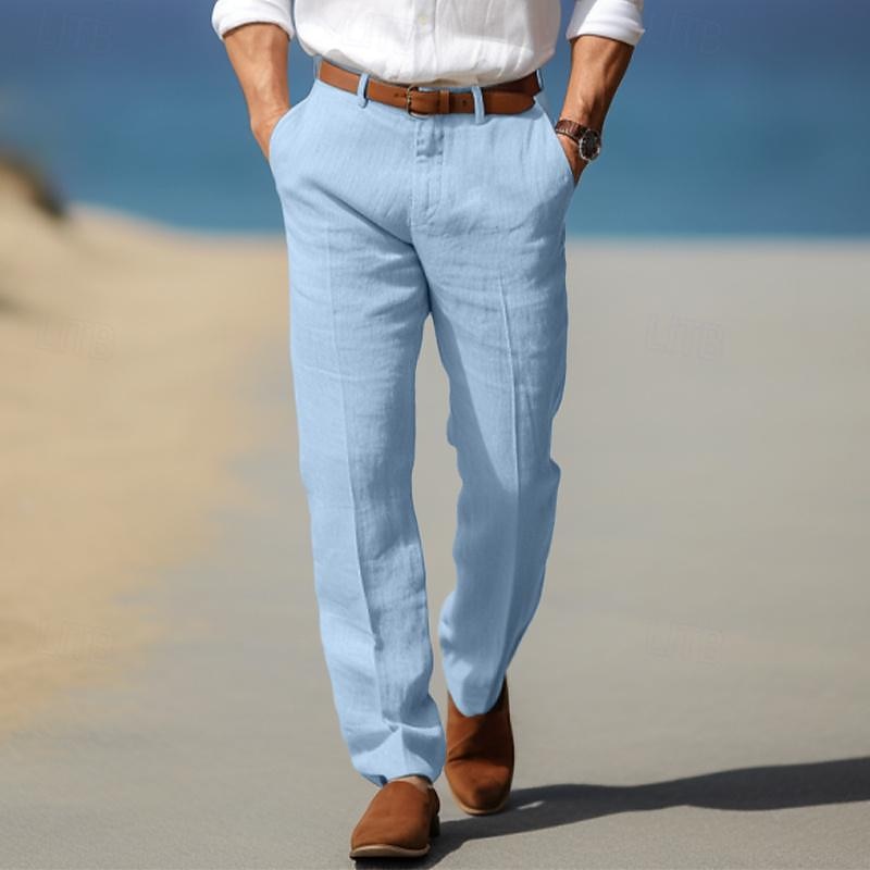 MANSSINO™ | Mens Premium Linen Trousers