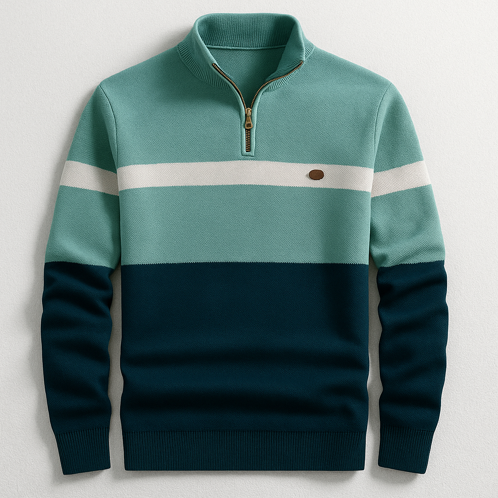 MANSSINO™ | Zip-Neck Longsleeve