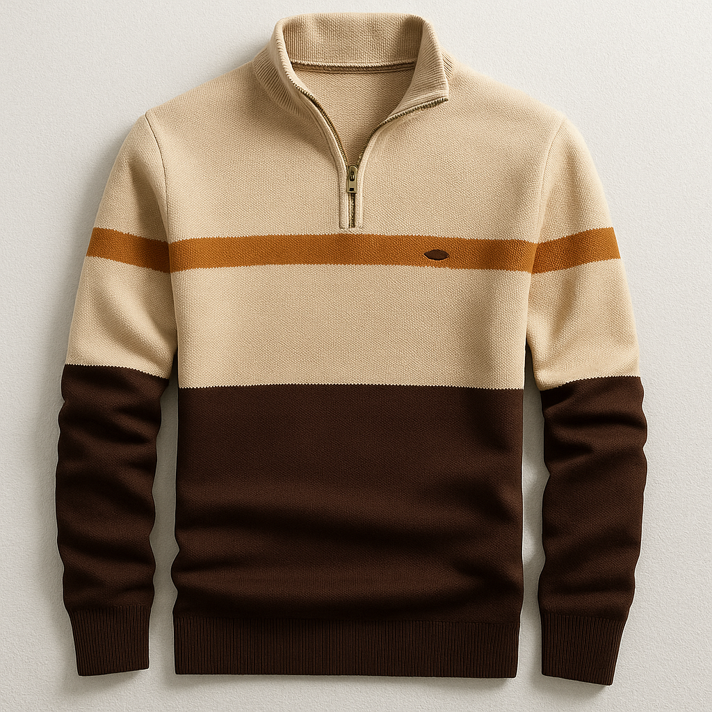 MANSSINO™ | Zip-Neck Longsleeve