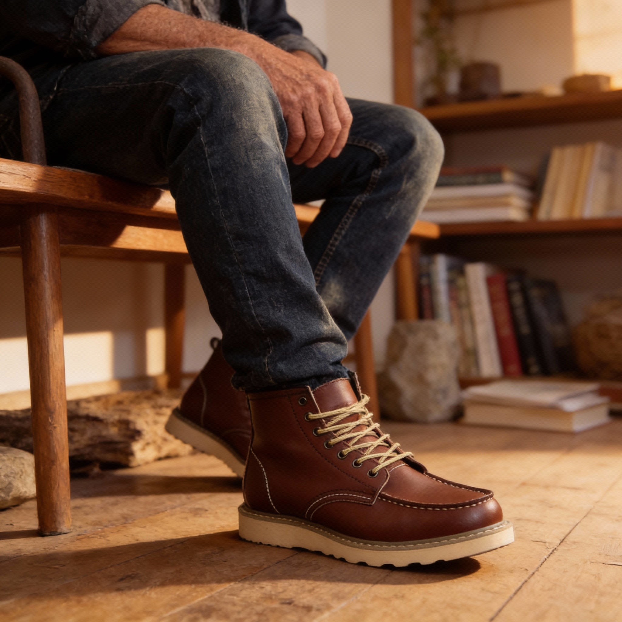 MANSSINO™ | CLASSIC LACE-UP BOOTS