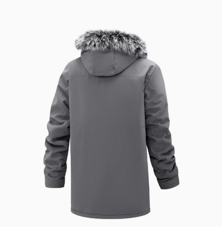 MANSSINO™ | Men's Windproof Hooded Thermal Mid-Length Parka Jacket