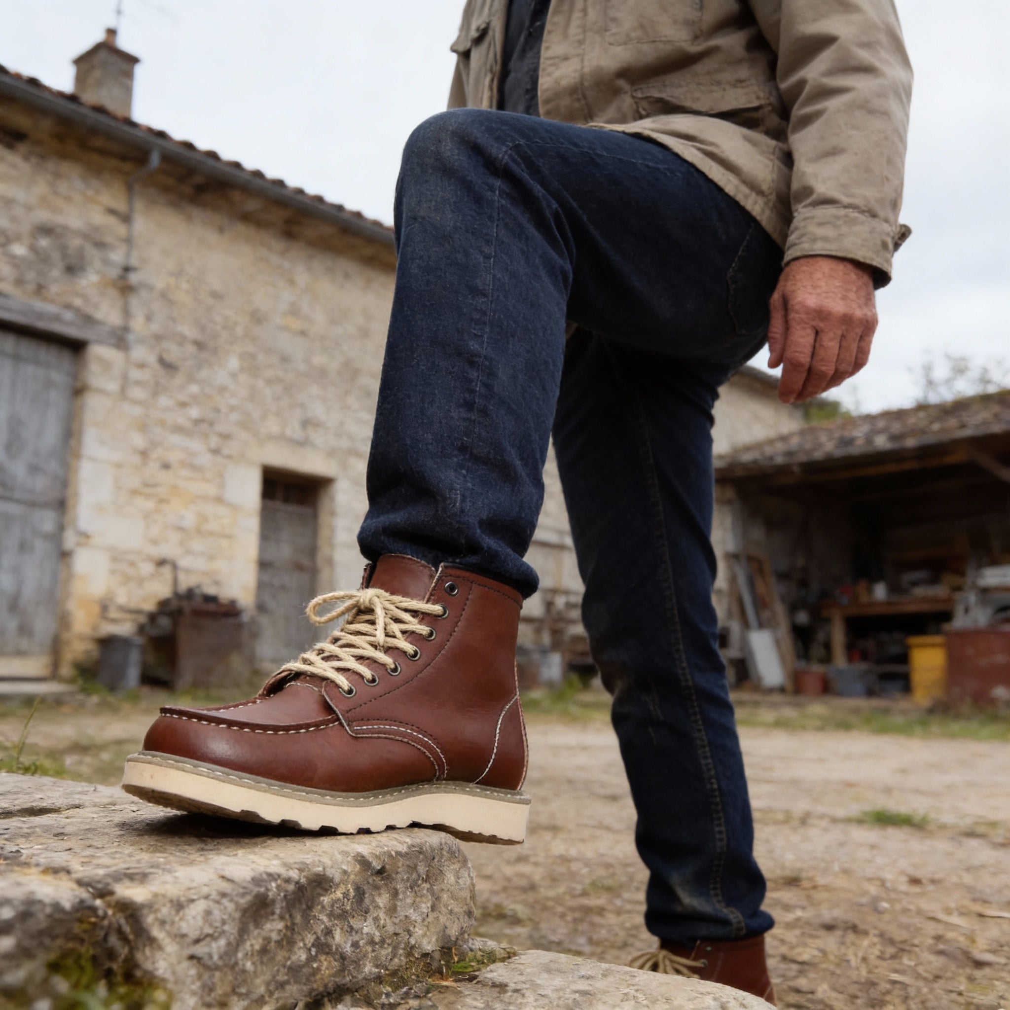 MANSSINO™ | CLASSIC LACE-UP BOOTS