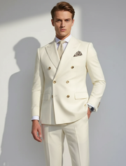 MANSSINO™ | Double-Breasted Suit