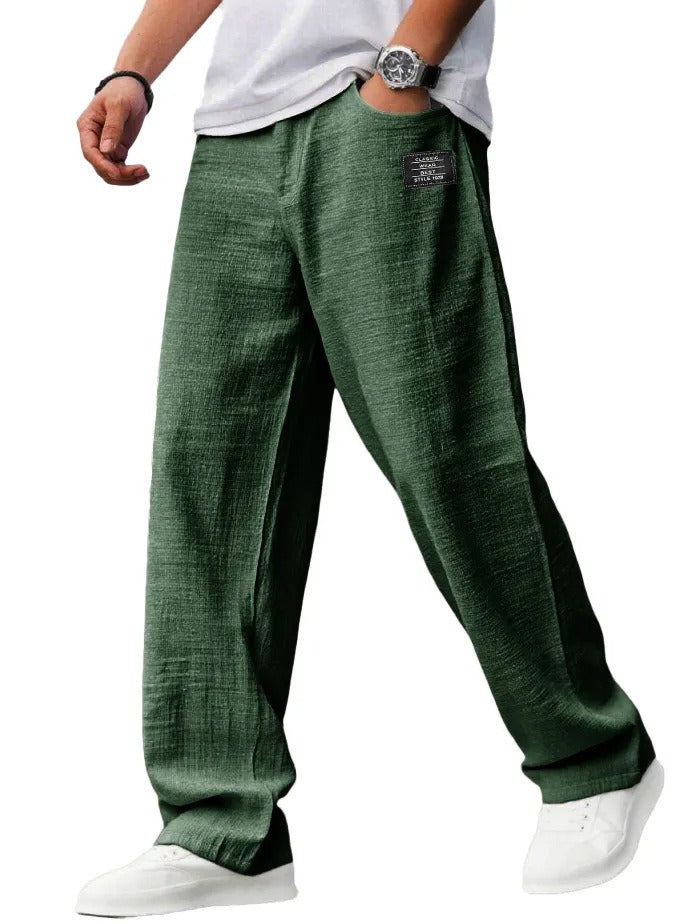MANSSINO™ | Men's Straight Wide-Leg Summer Trousers