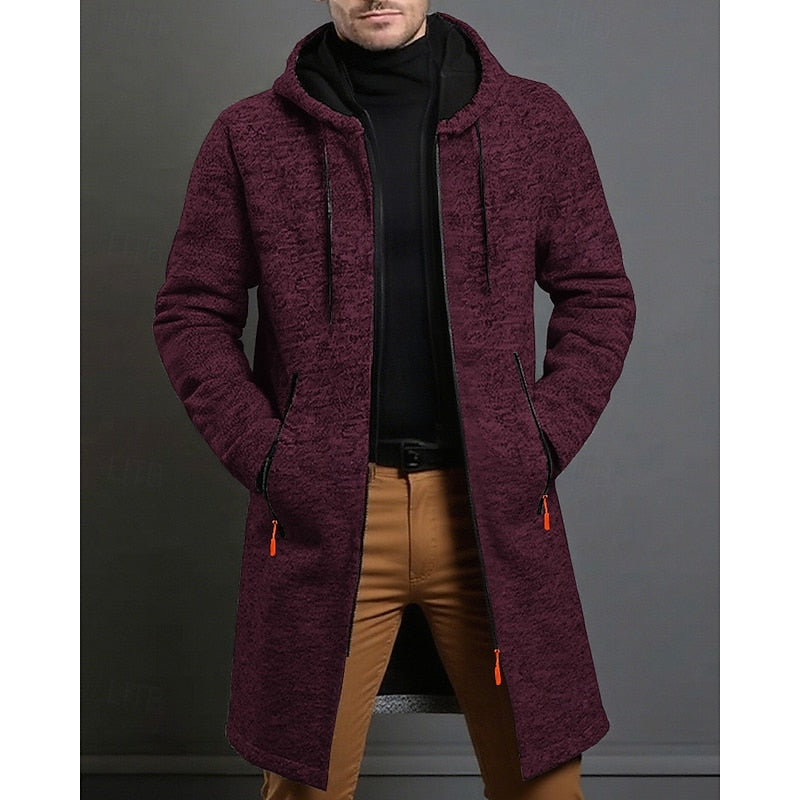 MANSSINO™ | Hooded Longline Coat