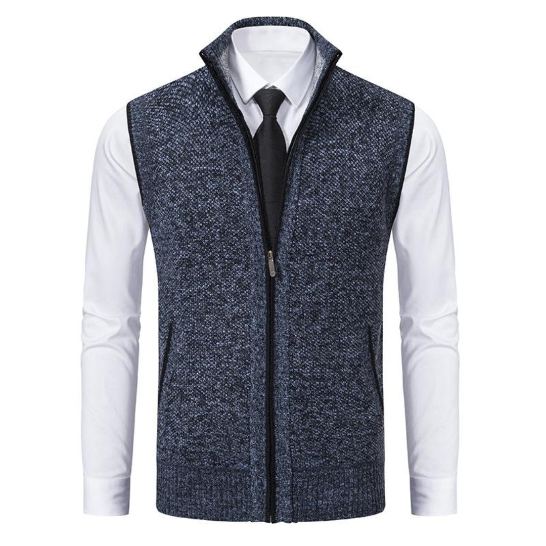 MANSSINO™ | Full-Zip Sweater Vest