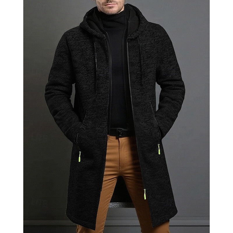 MANSSINO™ | Hooded Longline Coat