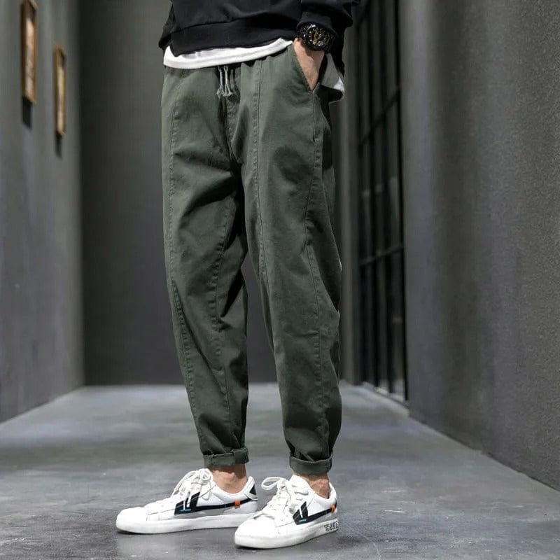 MANSSINO™ | Men's Tapered Drawstring Cargo Trousers