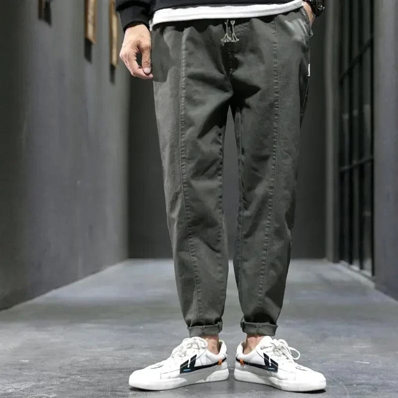 MANSSINO™ | Men's Tapered Drawstring Cargo Trousers