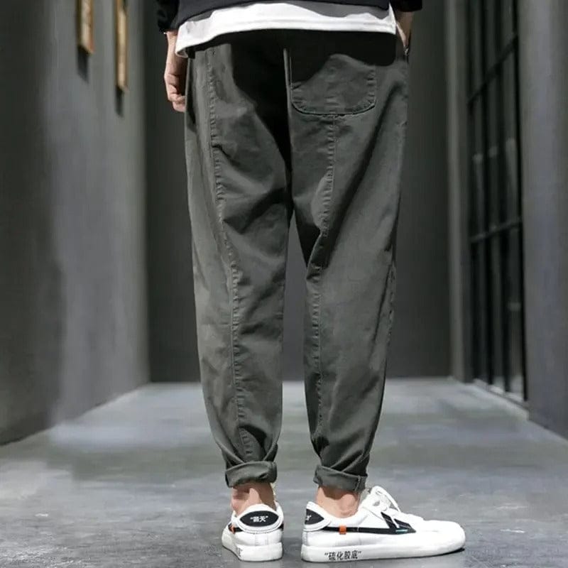 MANSSINO™ | Men's Tapered Drawstring Cargo Trousers