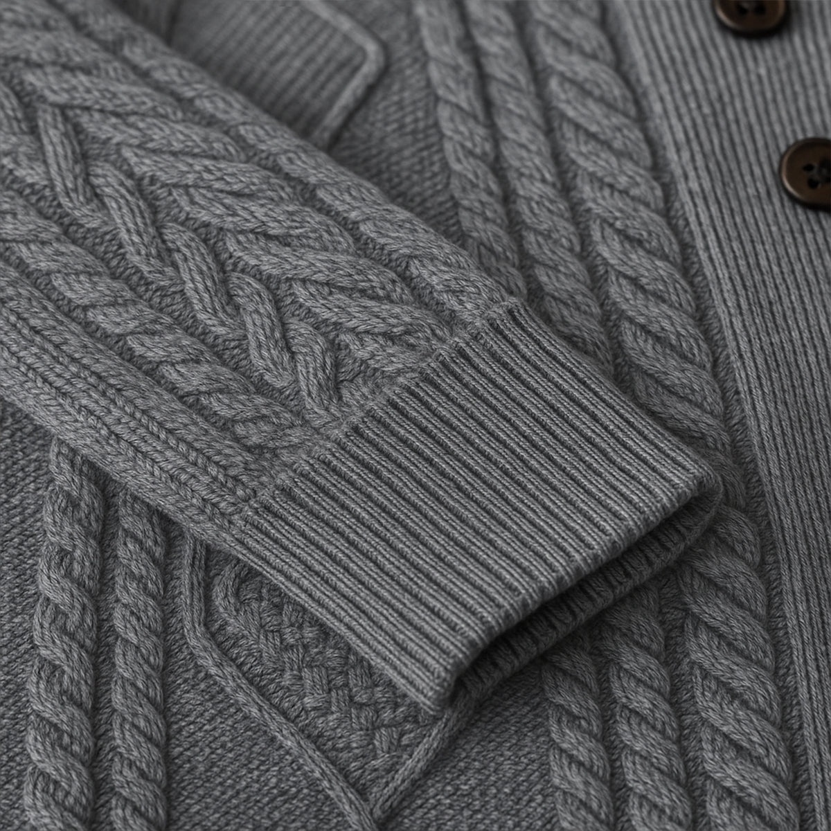 MANSSINO™ | Button-Front Cardigan