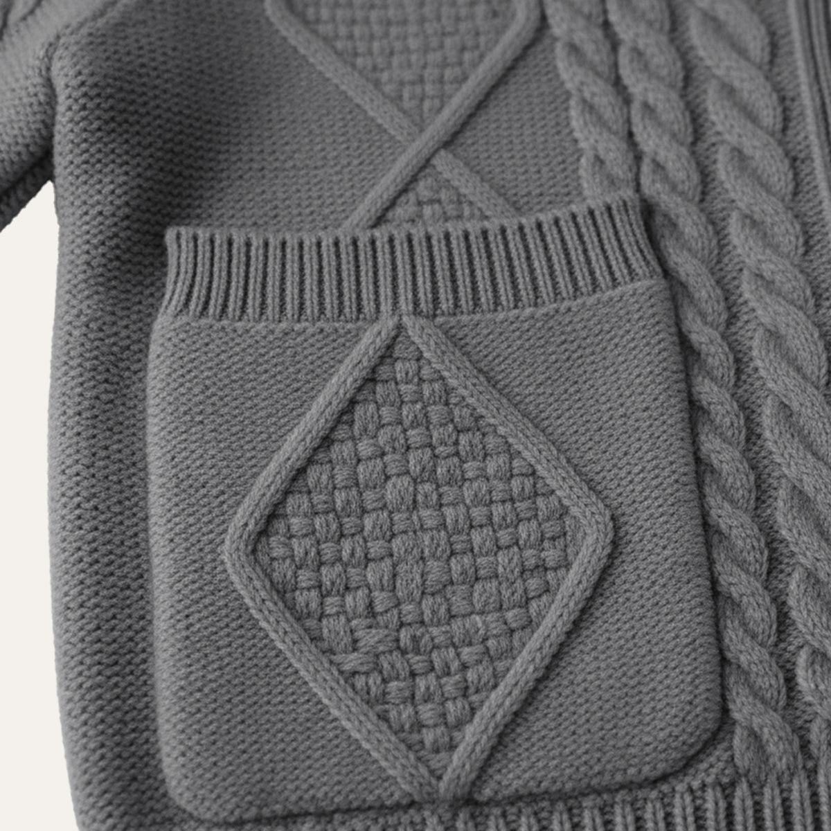 MANSSINO™ | Button-Front Cardigan