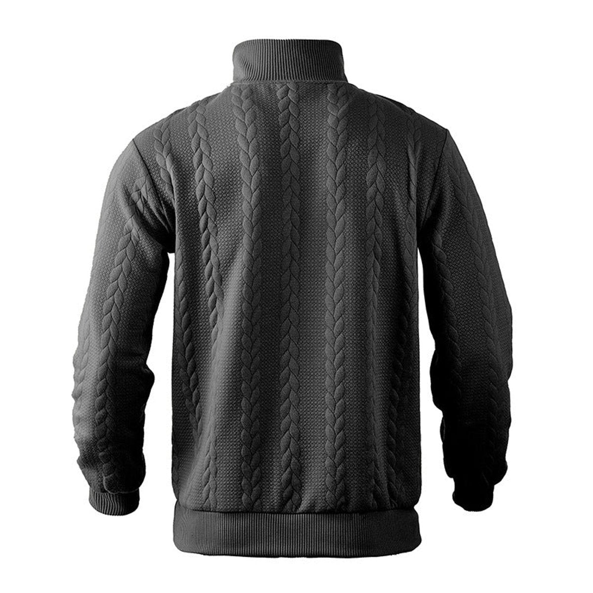 MANSSINO™ | Cable Knit Sweater Quarter-Zip Pullover