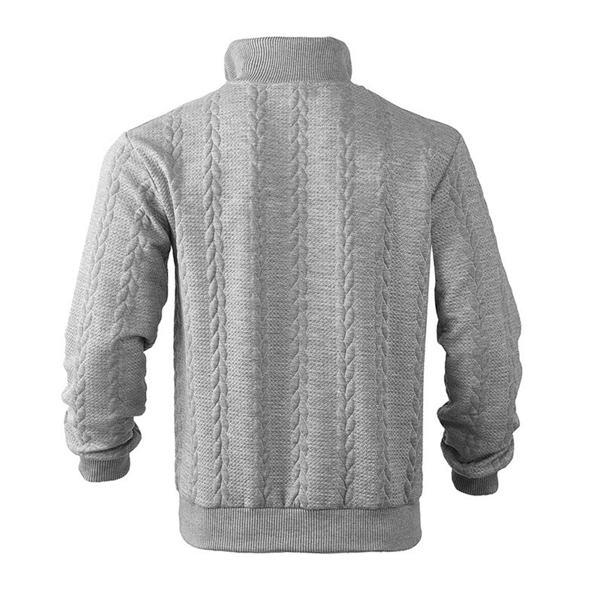 MANSSINO™ | Cable Knit Sweater Quarter-Zip Pullover