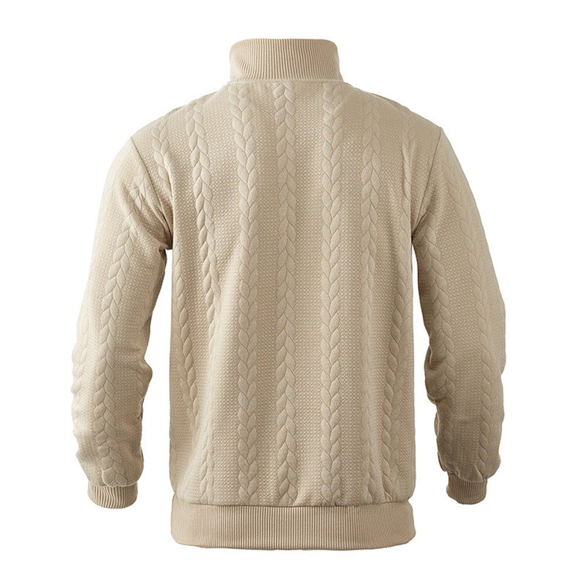 MANSSINO™ | Cable Knit Sweater Quarter-Zip Pullover