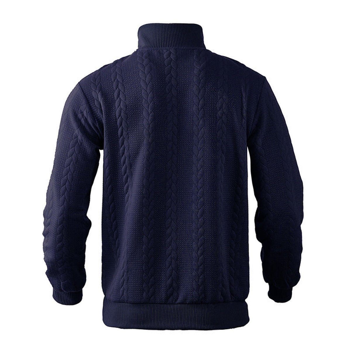 MANSSINO™ | Cable Knit Sweater Quarter-Zip Pullover