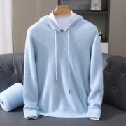 MANSSINO™ | Cashmere Hooded Pullover Sweater Soft Knit Hoodie
