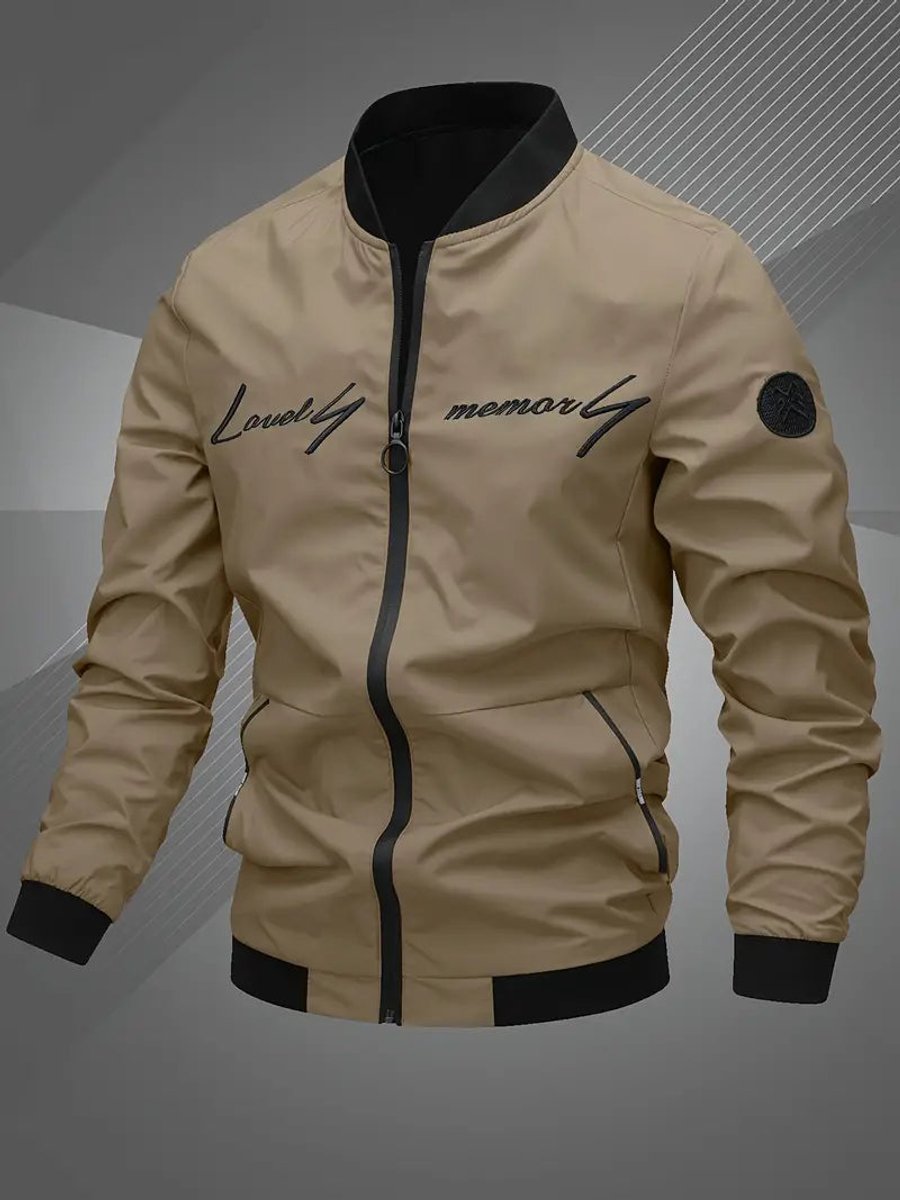 MANSSINO™ | Casual Lightweight Zip-Up Bomber Jacket