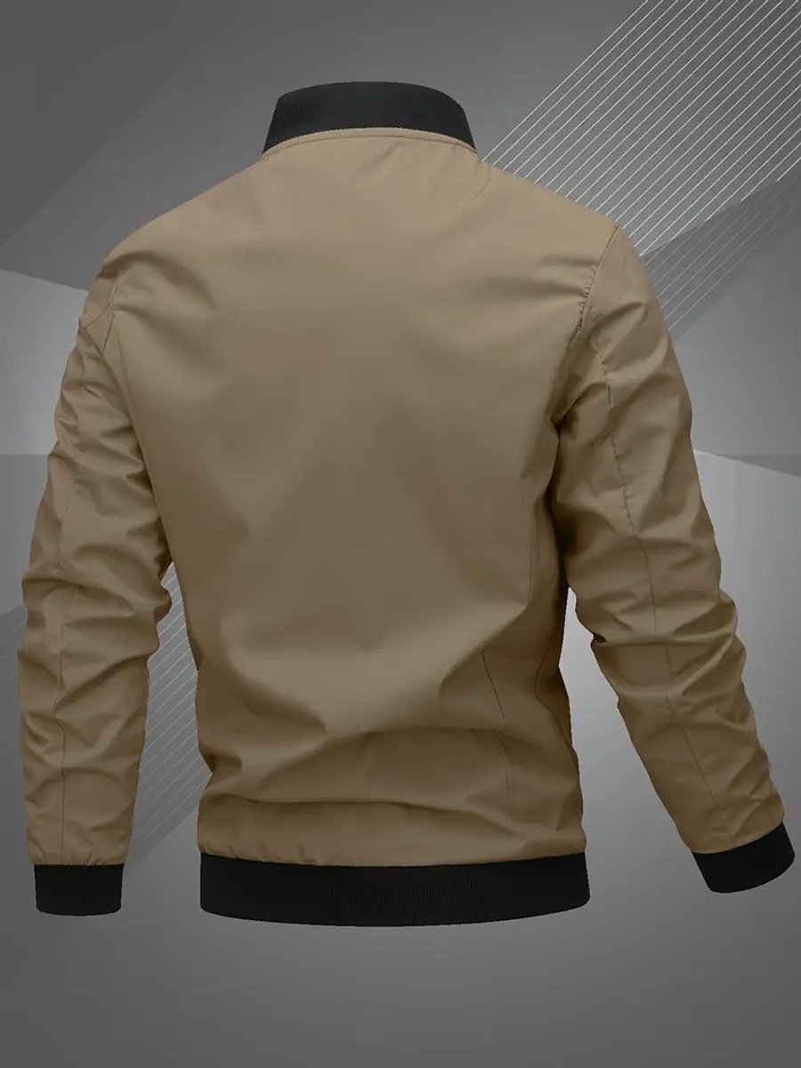 MANSSINO™ | Casual Lightweight Zip-Up Bomber Jacket