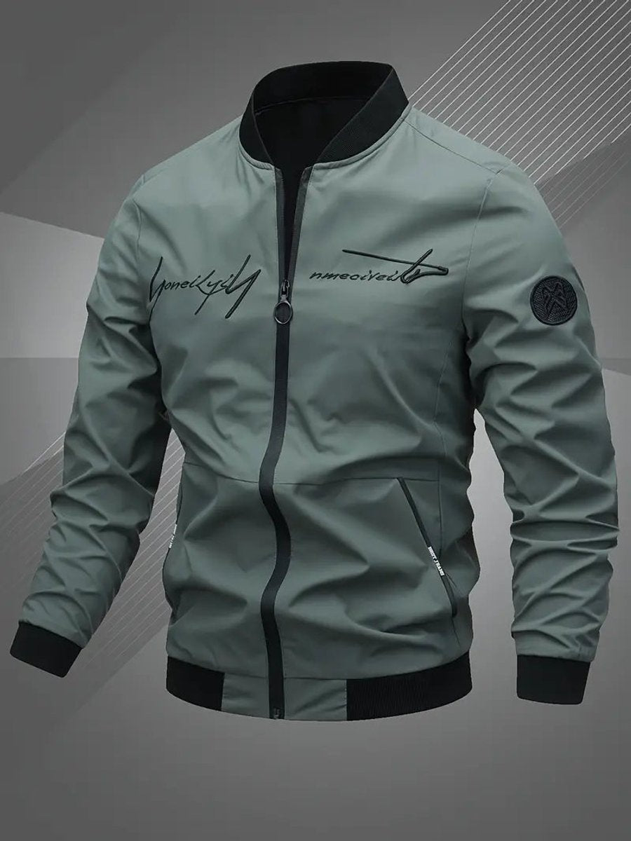 MANSSINO™ | Casual Lightweight Zip-Up Bomber Jacket