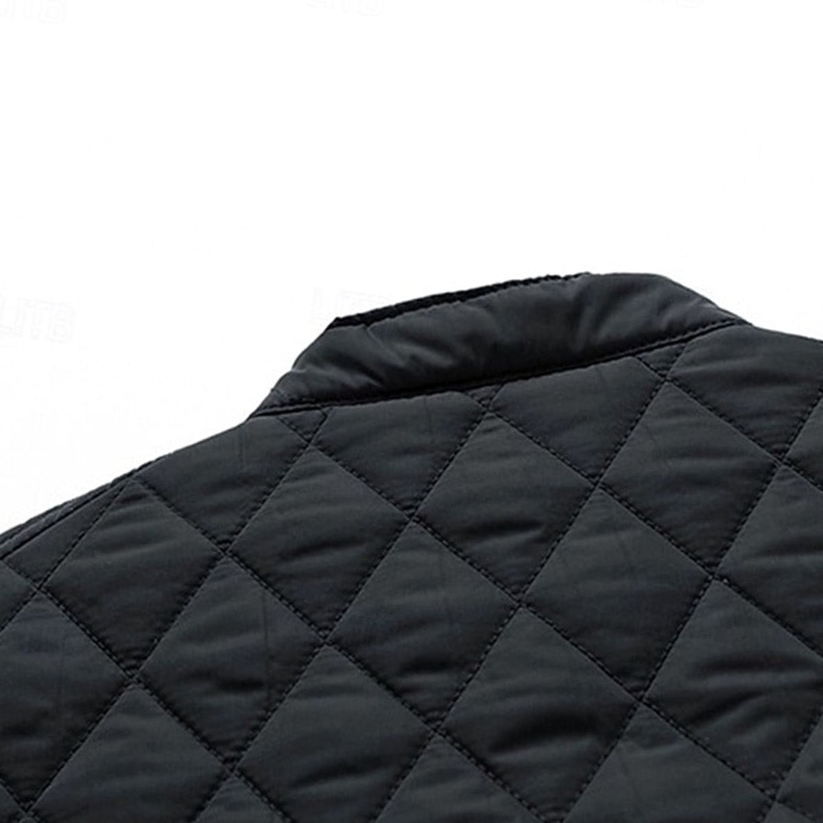 MANSSINO™ | Diamond-Quilted Stand-Collar Full-Zip Jacket