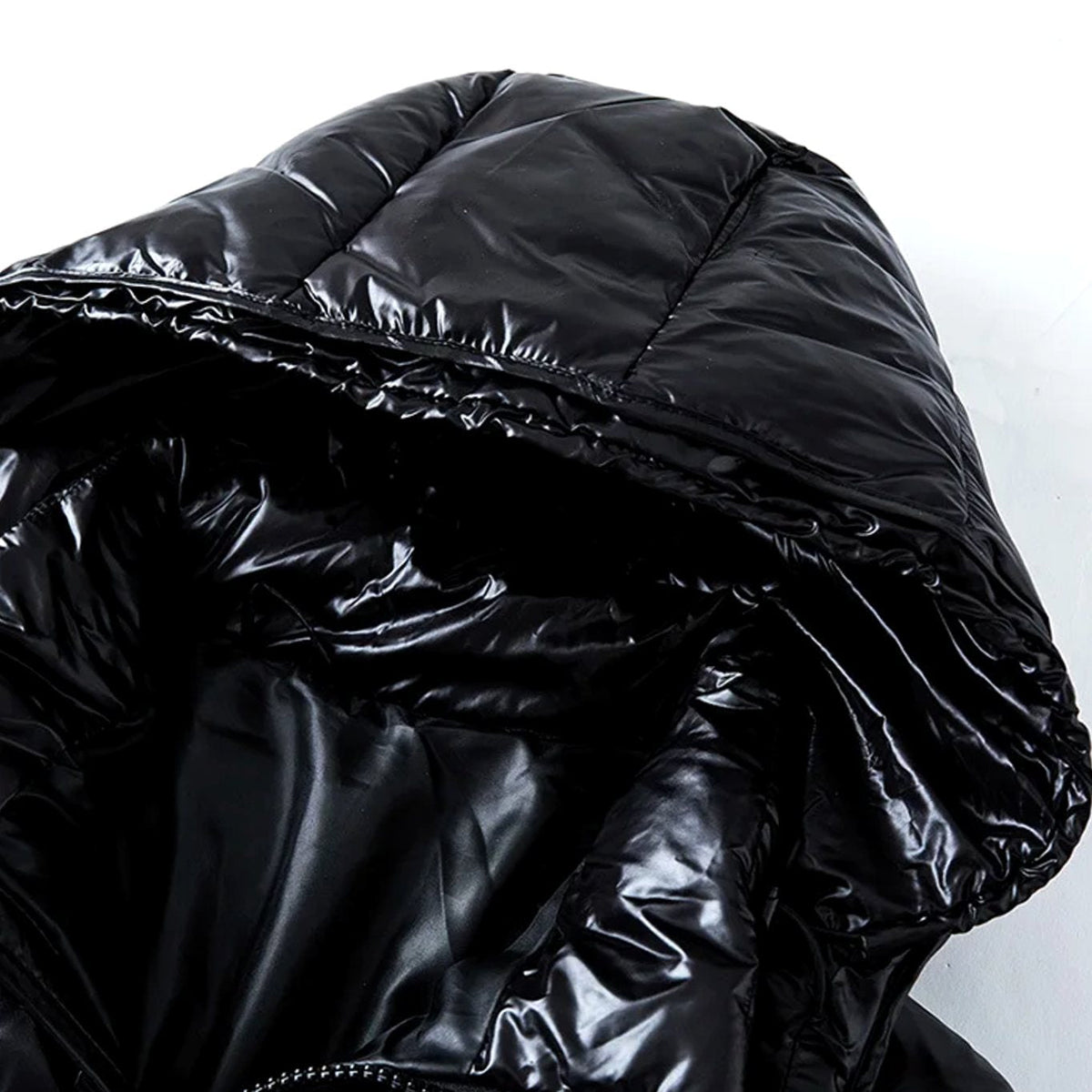 MANSSINO™ | Hooded Puffer Quilted Jacket Full-Zip Winter Coat