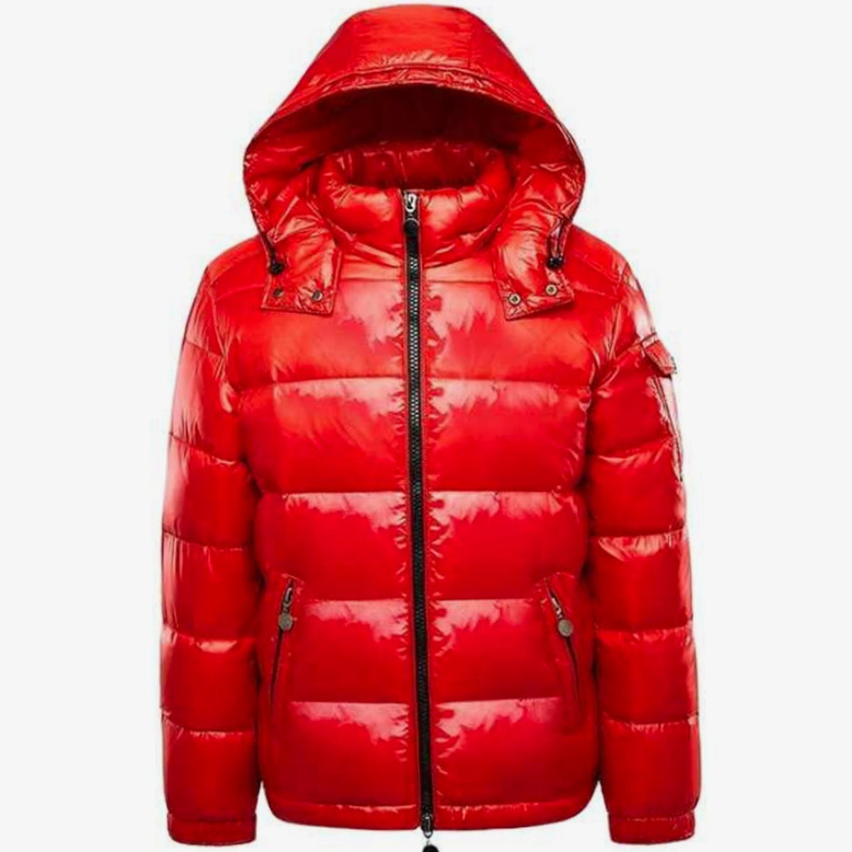 MANSSINO™ | Hooded Puffer Quilted Jacket Full-Zip Winter Coat