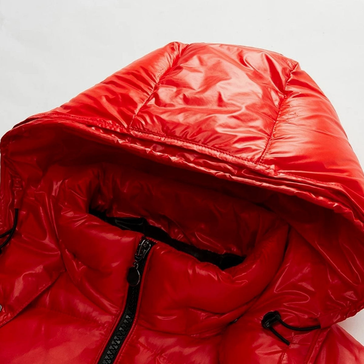 MANSSINO™ | Hooded Puffer Quilted Jacket Full-Zip Winter Coat