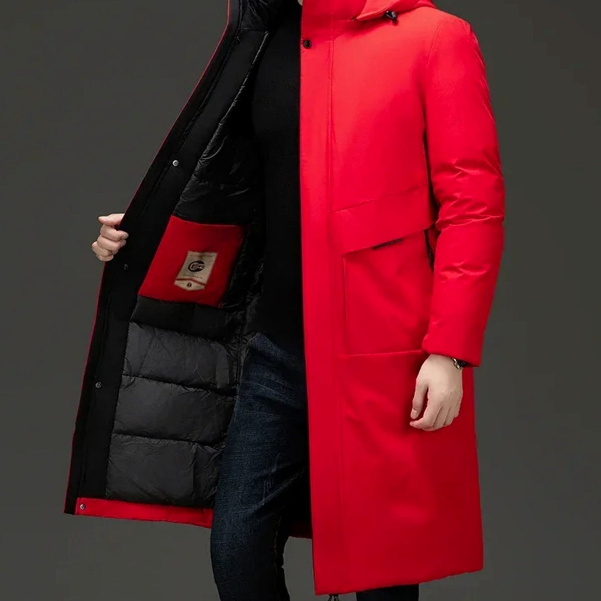 MANSSINO™ | Insulated Hooded Long Puffer Winter Coat