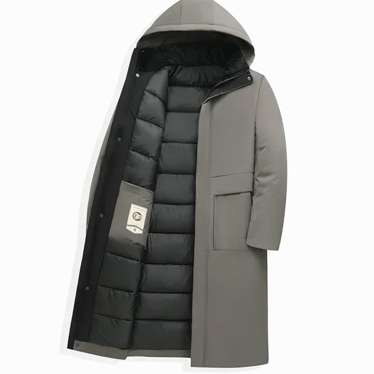 MANSSINO™ | Insulated Hooded Long Puffer Winter Coat