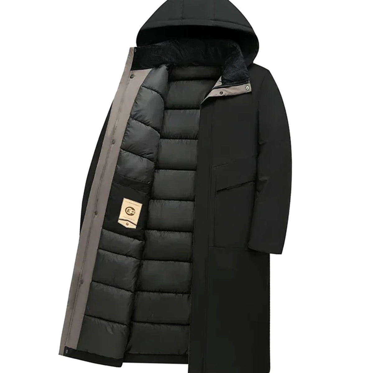 MANSSINO™ | Insulated Hooded Long Puffer Winter Coat