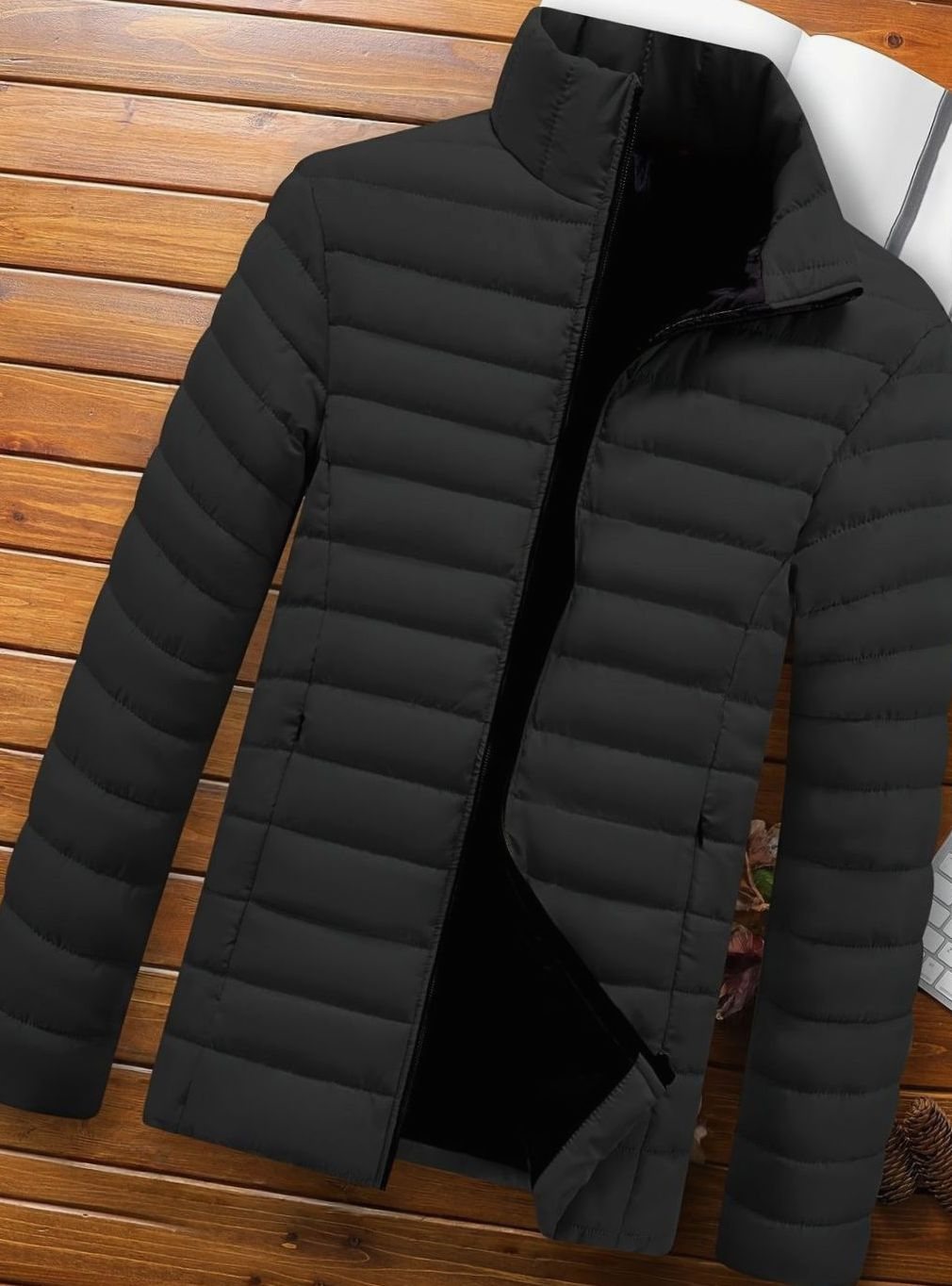 MANSSINO™ | Lightweight Quilted Zip-Up Puffer Jacket