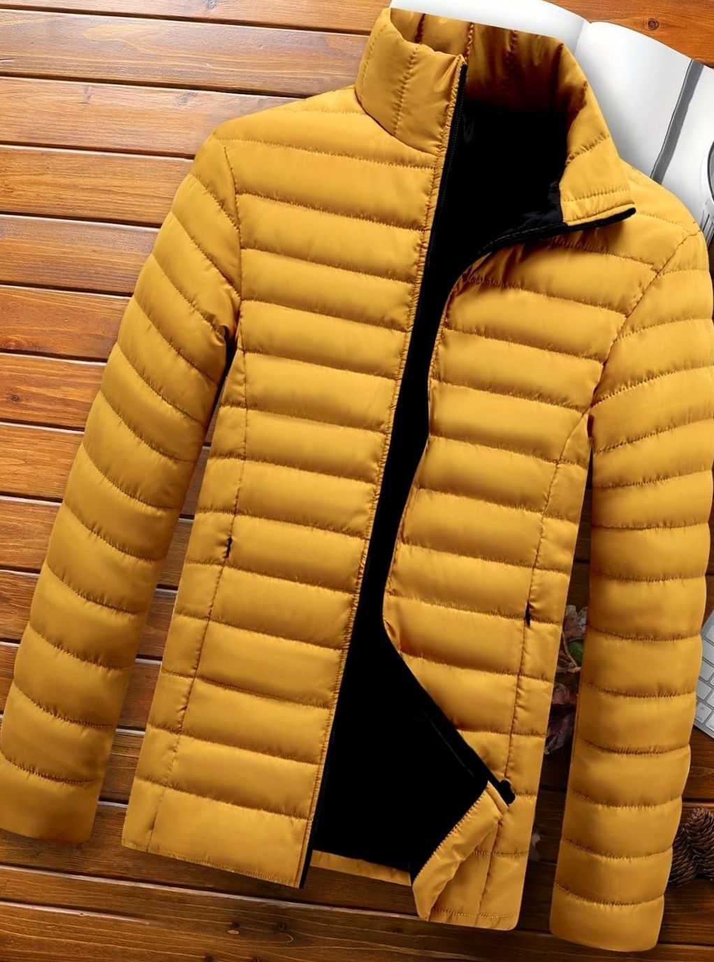 MANSSINO™ | Lightweight Quilted Zip-Up Puffer Jacket