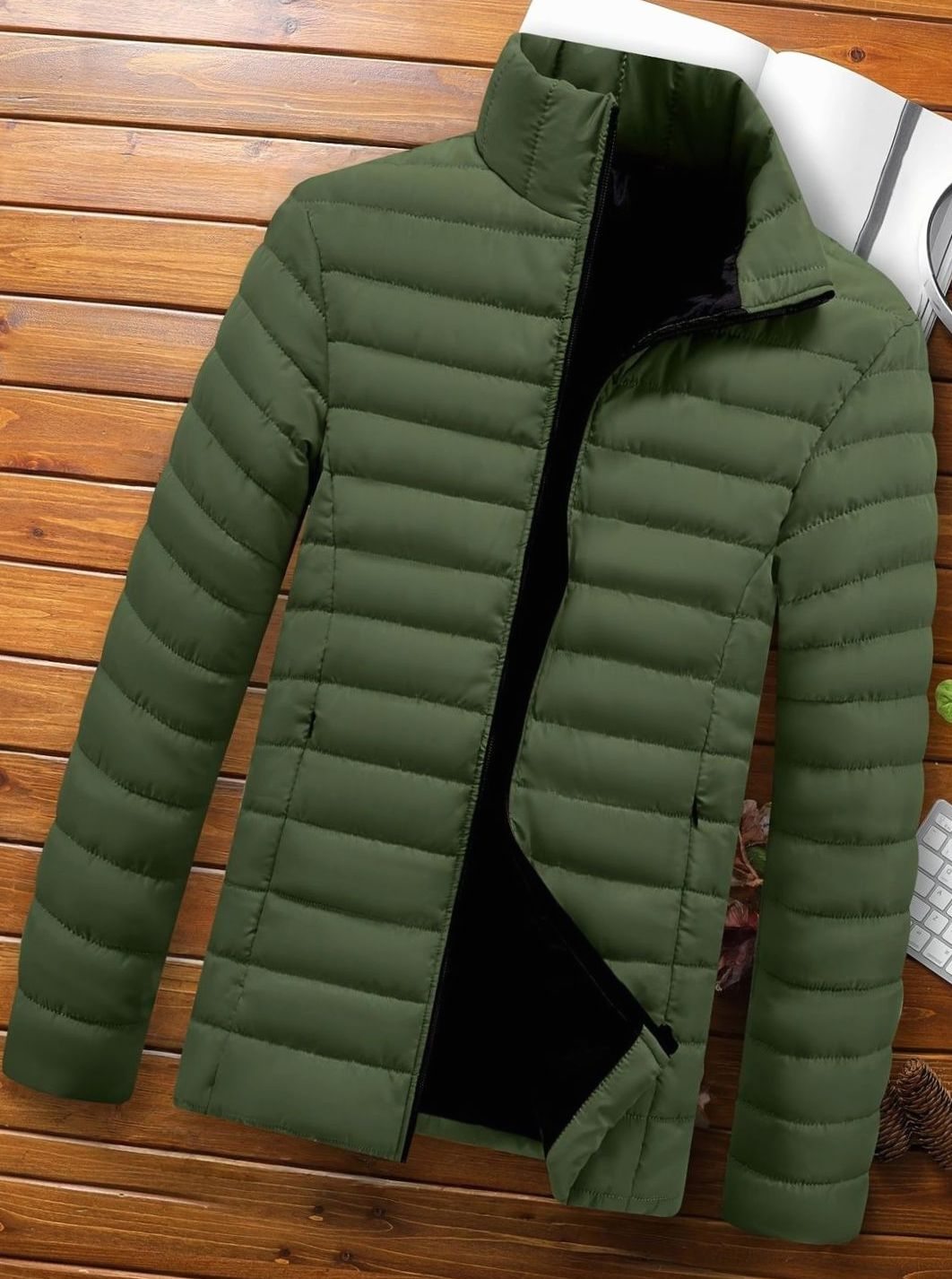 MANSSINO™ | Lightweight Quilted Zip-Up Puffer Jacket