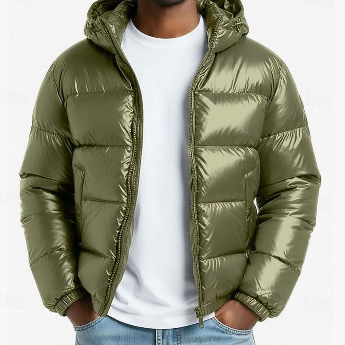 MANSSINO™ | Quilted Hooded Coated Puffer Jacket