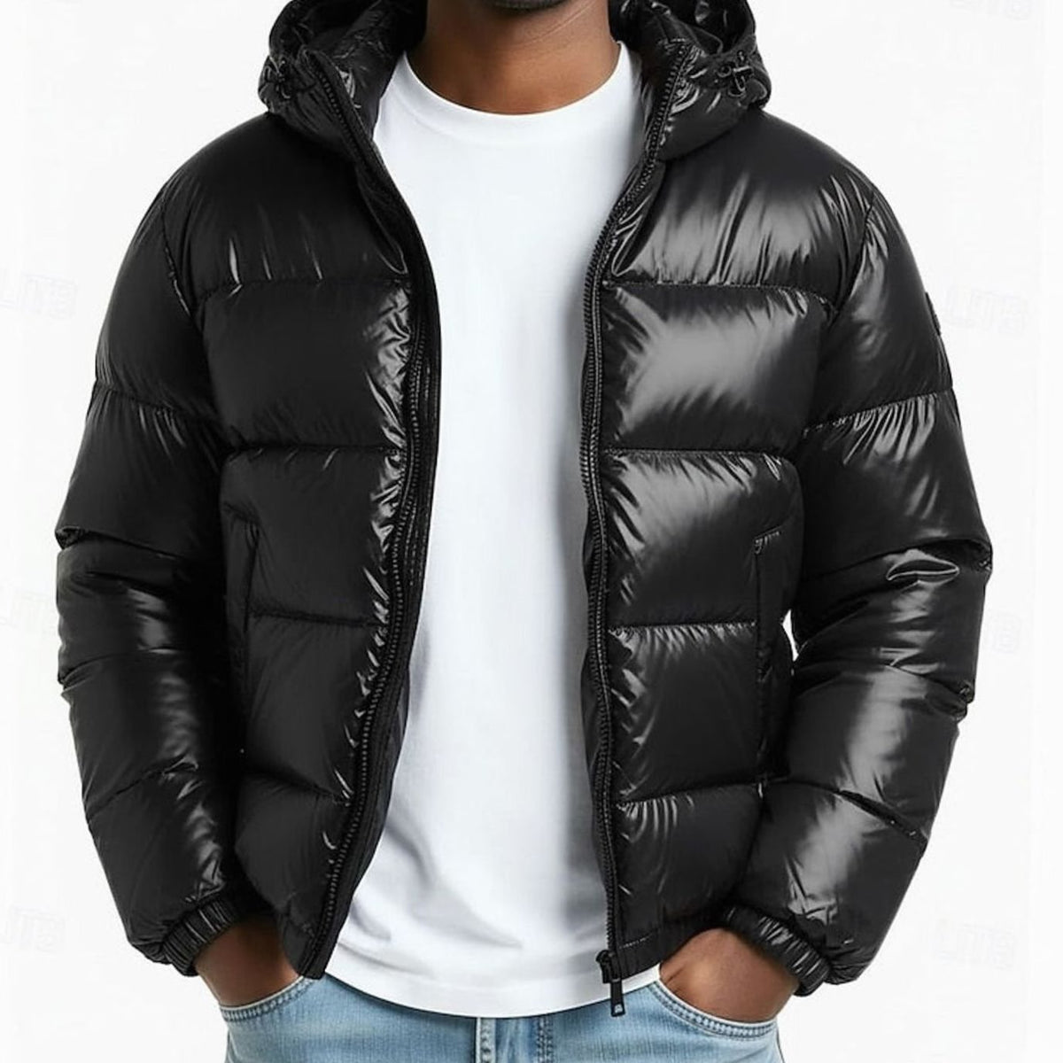 MANSSINO™ | Quilted Hooded Coated Puffer Jacket
