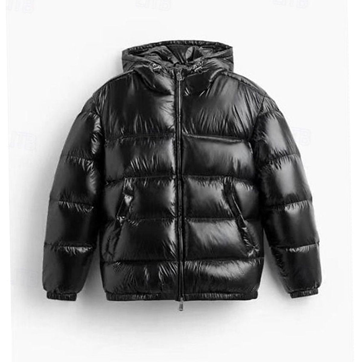 MANSSINO™ | Quilted Hooded Coated Puffer Jacket