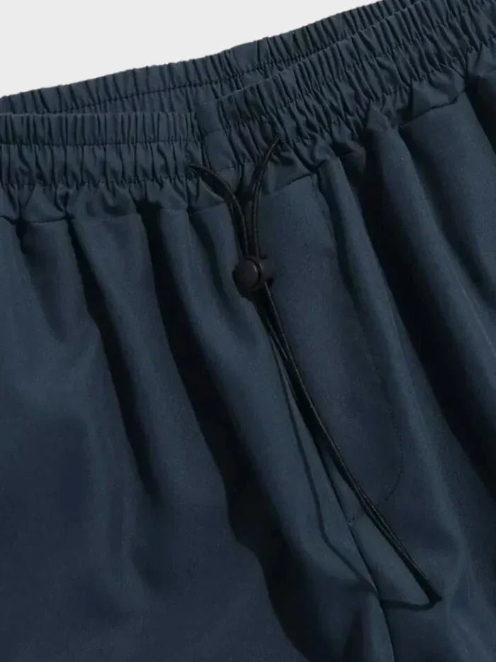 MANSSINO™ | Wide-Leg Cargo Pants with Elastic Waist and Toggle Cuffs