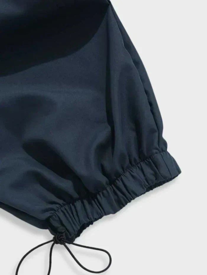 MANSSINO™ | Wide-Leg Cargo Pants with Elastic Waist and Toggle Cuffs