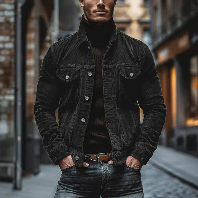 MANSSINO™ | Retro Corduroy Work Jacket