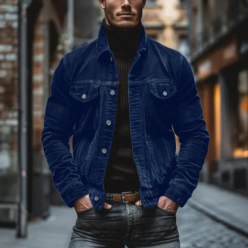 MANSSINO™ | Retro Corduroy Work Jacket