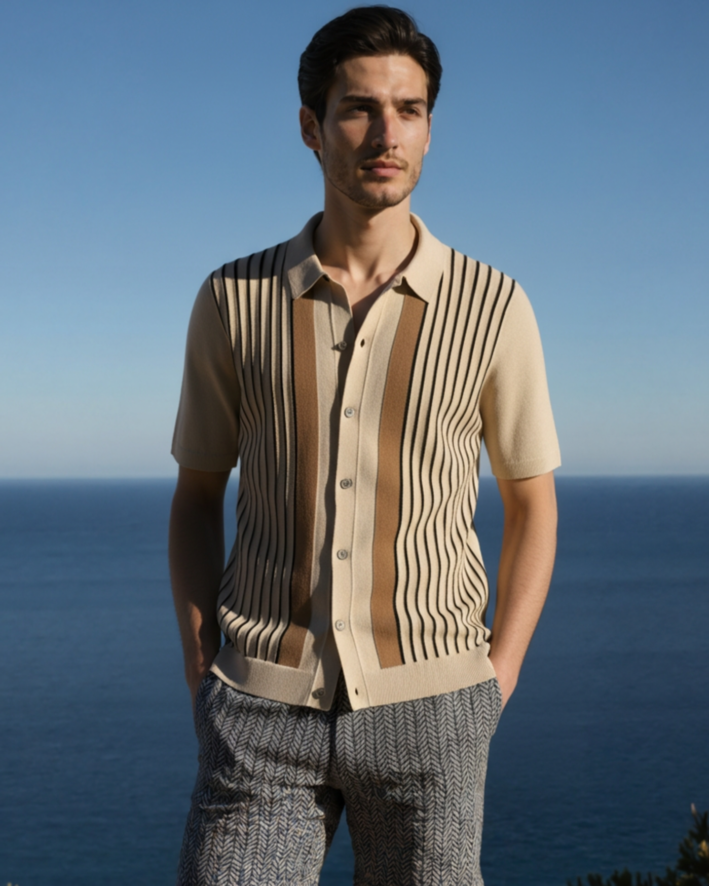 MANSSINO™ | Monte knit polo