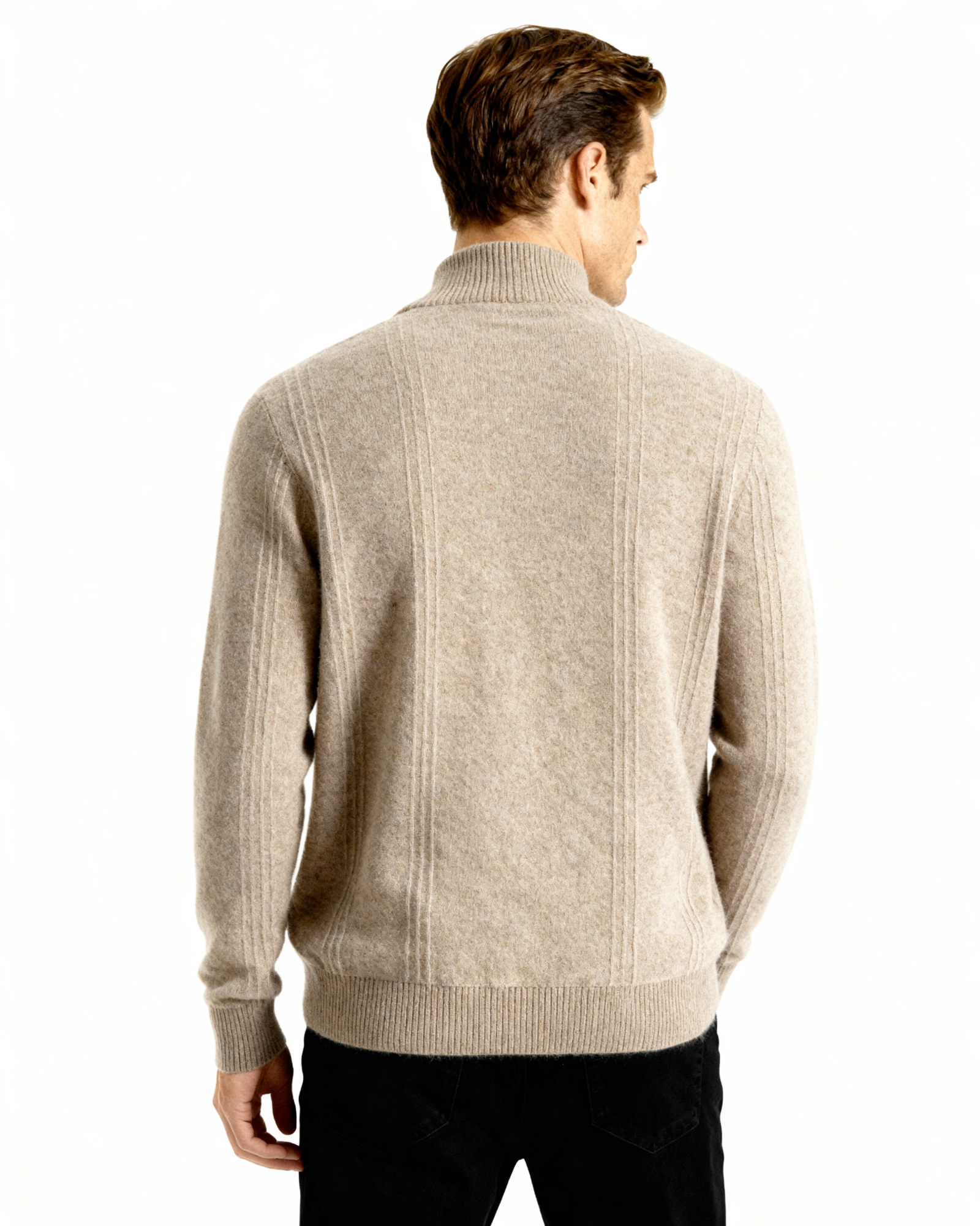 MANSSINO™ | RIBBED HALF-ZIP
