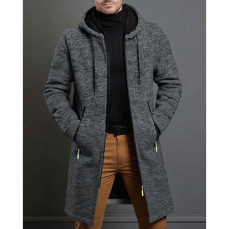 MANSSINO™ | Hooded Longline Coat