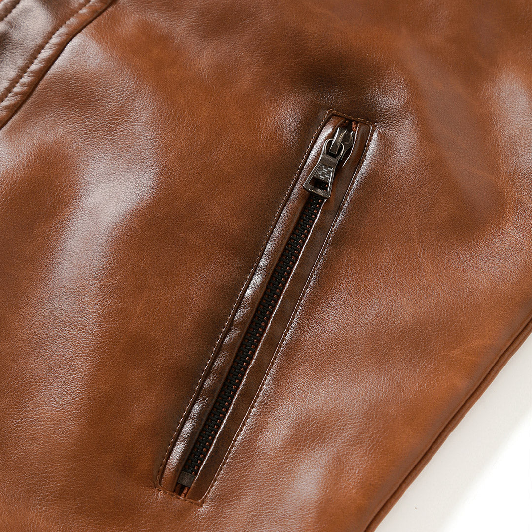MANSSINO™ | CRUISER LEATHER JACKET