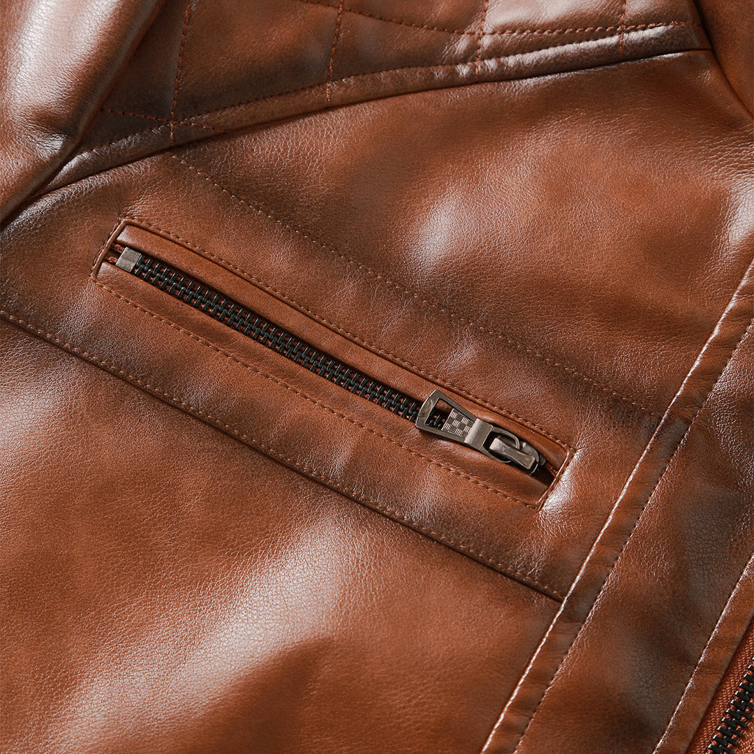 MANSSINO™ | CRUISER LEATHER JACKET
