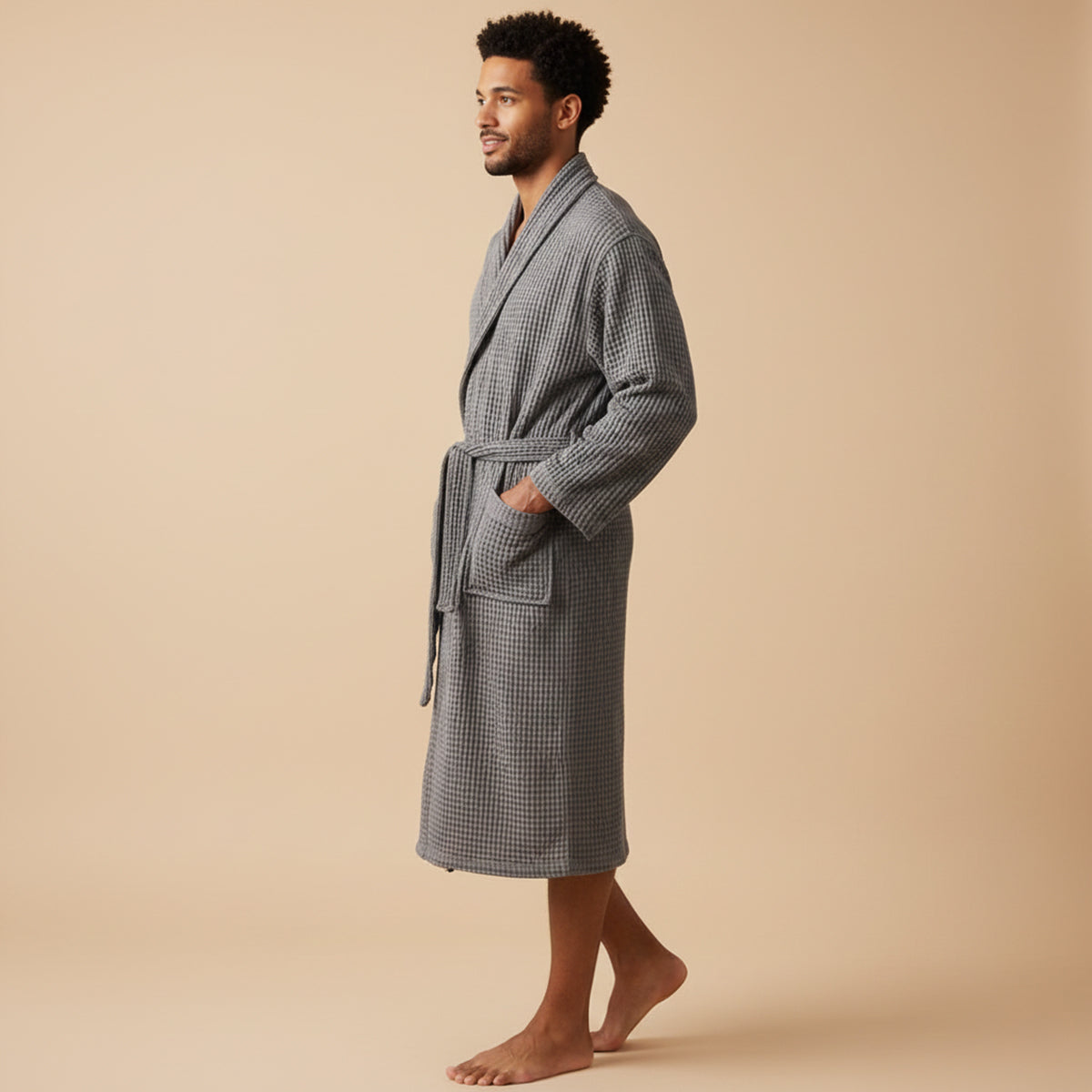 MANSSINO™ | Waffle Bathrobe
